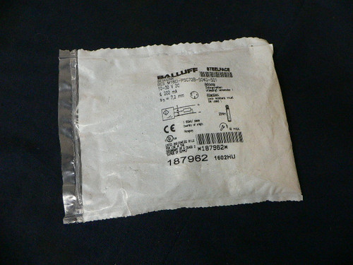 BALLUFF BES M18EI-PSC72B-S04G-S01, PROXIMITY SENSOR, 10-30VDC, 200 MA, S BALLUFF BES M18EI-PSC72B-S04G-S01, PROXIMITY SENSOR, 10-30VDC, 200 MA, S