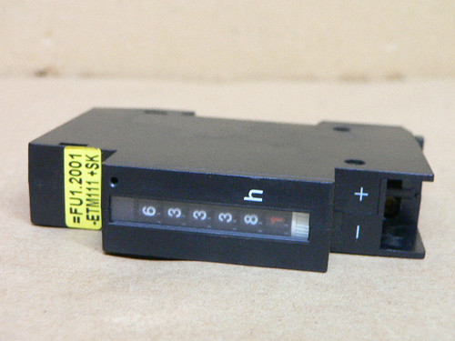 Muller BG70.18 Operating Time Counter 12-48VDC Muller BG70.18 Operating Time Counter 12-48VDC