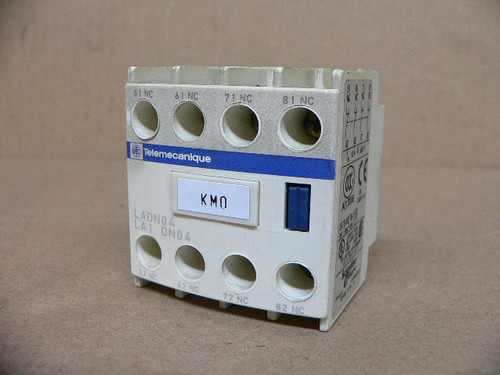 TELEMECANIQUE LAD-N04 LADN04 CONTACTOR AUXILIARY CONTACT BLOCK IEC TELEMECANIQUE LAD-N04 LADN04 CONTACTOR AUXILIARY CONTACT BLOCK IEC