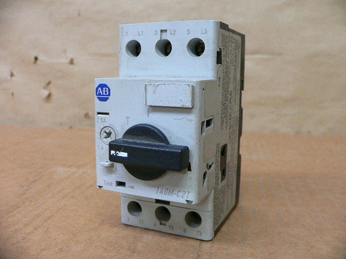 Allen-Bradley 140M-C2T-B25 Starter Motor Protector Circuit Breaker