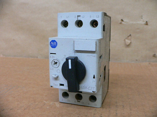 Allen-Bradley 140M-C2T-B63 Motor Protector Circuit Breaker Allen-Bradley 140M-C2T-B63 Motor Protector Circuit Breaker