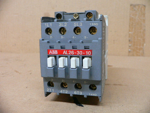 ABB AL26-30-10 24VDCR81 AL26301024VDCR81 CONTACTOR 45AMP 230/690VAC 24VDC