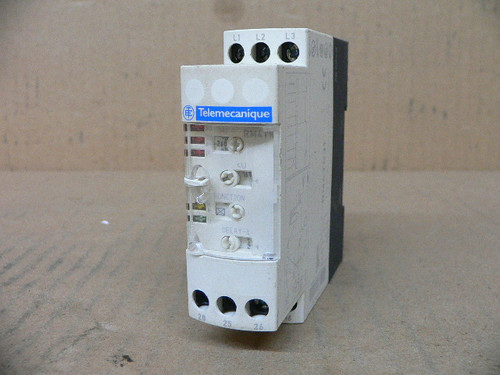 SCHNEIDER ELECTRIC TELEMECANIQUE RM4TR31 PHASE FAILURE RELAY 300V 5A RM4 SCHNEIDER ELECTRIC TELEMECANIQUE RM4TR31 PHASE FAILURE RELAY 300V 5A RM4