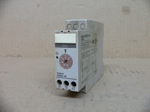 Omron H3DR-M Timer, 110-120V, 50/60Hz