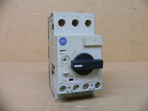 Allen-Bradley Motor Protection Circuit Breaker 0.63-1.0A Cat. 140M-C2E-B10