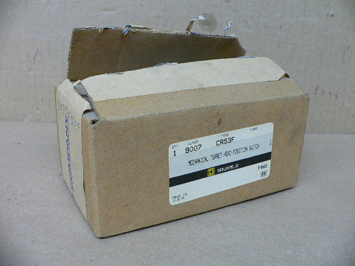 Square D CR53F Class 9007 Series A Heavy Duty Limit Switch, 10Amp, 600V