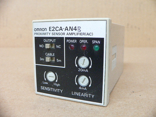 Omron E2CA-AN4 E Proximity Sensor Amplifier (AC) unit 100-240 VAC Omron E2CA-AN4 E Proximity Sensor Amplifier (AC) unit 100-240 VAC