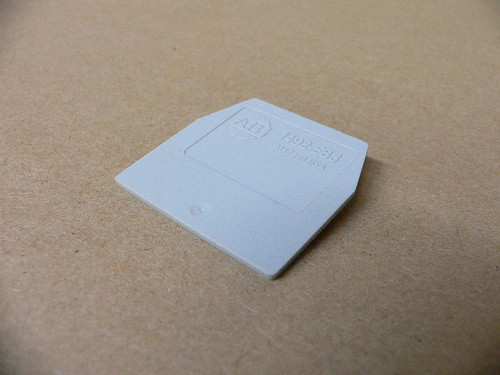 ALLEN BRADLEY 1492-EB3TW TERMINAL END BARRIER GRAY ALLEN BRADLEY 1492-EB3TW TERMINAL END BARRIER GRAY