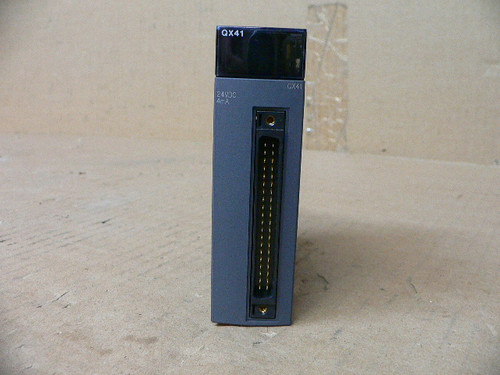 Mitsubishi QX41 Input Module 24VDC 4mA Mitsubishi QX41 Input Module 24VDC 4mA