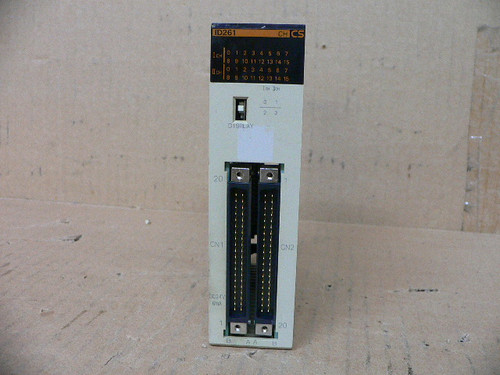 OMRON CS1W-ID261 CS1WID261 INPUT MODULE CS1 64POINT 6MA 24VDC OMRON CS1W-ID261 CS1WID261 INPUT MODULE CS1 64POINT 6MA 24VDC