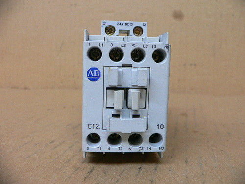 AB ALLEN BRADLEY 100-C12DJ10 32/12A .5-10HP/115-575VAC 24VDC COIL 1N0