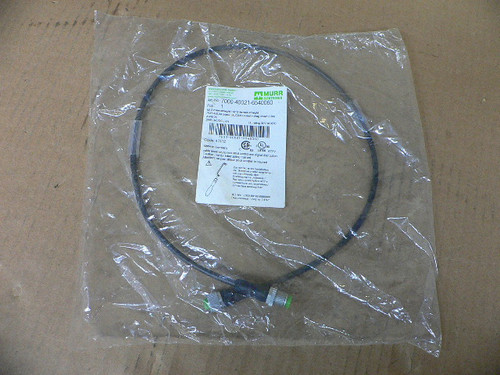 MURR ELEKTRONIK 7000-40021-6540060 7000400216540060 M12 MALE 0° MURR ELEKTRONIK 7000-40021-6540060 7000400216540060 M12 MALE 0°