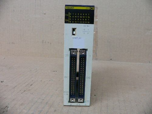 OMRON CS1W-OD261 CS1WOD261 OUTPUT MODULE 64POINT 12-24VDC NPN