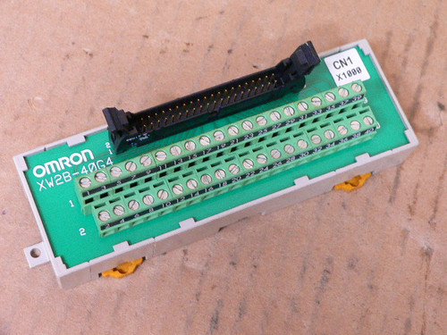 Omron I/O Connector-Terminal Block Conversion Unit XW2B-40G4 Omron I/O Connector-Terminal Block Conversion Unit XW2B-40G4