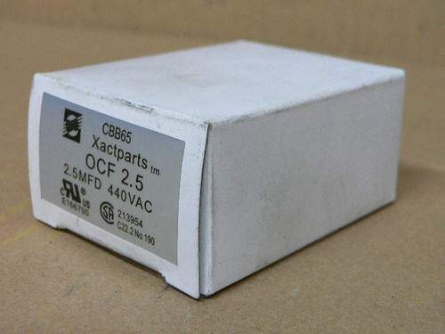 XACTPARTS CBB65 CAPACITOR 25UF 450VAC 50/60HZ