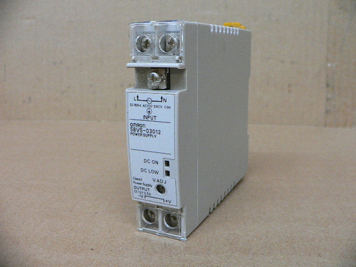 OMRON S8VS-03012 POWER SUPPLY 12VDC 2.5A OMRON S8VS-03012 POWER SUPPLY 12VDC 2.5A