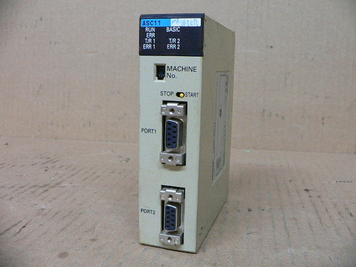 OMRON C200H-ASC11 C200HASC11 COMMUNICATIONS MODULE ASCII BASIC MODULE/2 RS-232C OMRON C200H-ASC11 C200HASC11 COMMUNICATIONS MODULE ASCII BASIC MODULE/2 RS-232C
