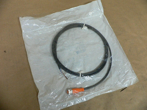 IFM Electronic EVC001 Straight Female M12 to Flying Leads PLC Cordset IFM Electronic EVC001 Straight Female M12 to Flying Leads PLC Cordset