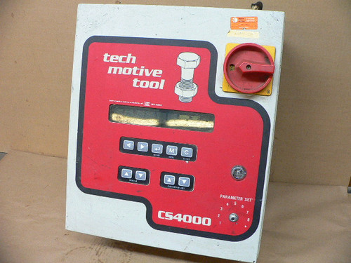 TECH MOTIVE TOOL CS4000 TORQUE TOOL CONTROLLER C4046B01K01CV2