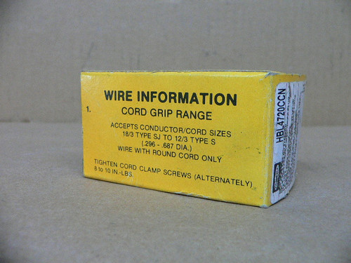 HUBBELL PLUG MALE CONNECTOR 15A 125V TWIST-LOCK HUBBELL PLUG MALE CONNECTOR 15A 125V TWIST-LOCK