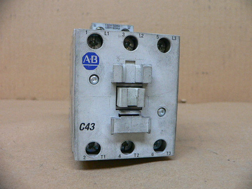 ALLEN-BRADLEY CONTACTOR 100-C43D00 110V 120V COIL ALLEN-BRADLEY CONTACTOR 100-C43D00 110V 120V COIL