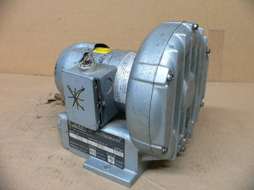 GAST MFG R1102 BLOWER REGENERATIVE 1/8HP 27AMP 50/60HZ GAST MFG R1102 BLOWER REGENERATIVE 1/8HP 27AMP 50/60HZ
