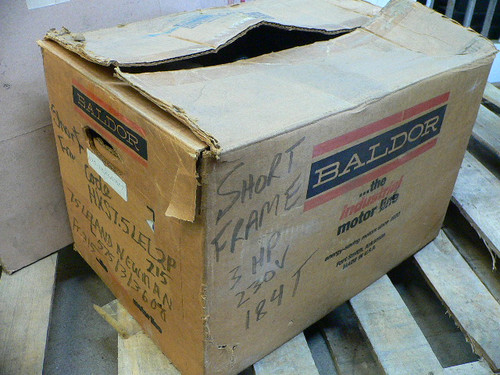 LELAND-NEWMAN MOTOR COMPANY 215FC1681BB G3222802 7.5HP 575V 3440RPM AC MOTOR LELAND-NEWMAN MOTOR COMPANY 215FC1681BB G3222802 7.5HP 575V 3440RPM AC MOTOR
