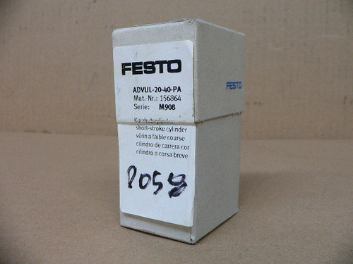 NEW FESTO ADVUL-20-40-PA COMPACT CYLINDER 156864V708 ADVUL2040PA