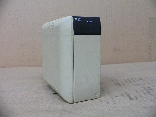 Omron CQM1-PA203 Power Supply Unit, 100-240VAC, 50/60Hz, 60VA