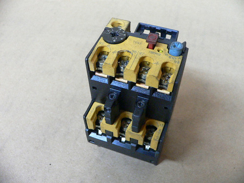 ALLEN BRADLEY 193-BSB22 OVERLOAD RELAY 1.5-2.2A CURRENT RANGE DIN MOUNT