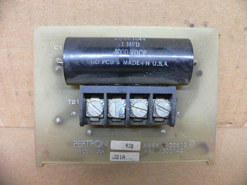 438, J21A, 400513, A/W 1300142 REV A PLC CARD