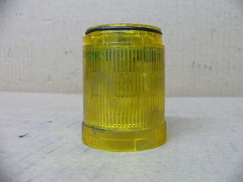 ALLEN BRADLEY 855E-24FN8 STACK LIGHT BEACON YELLOW ALLEN BRADLEY 855E-24FN8 STACK LIGHT BEACON YELLOW