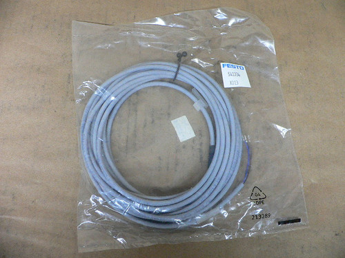 Festo NEBU-M8G3-K-5-LE3 XD13 3 Wire Connecting Cable Female to Flying Lead