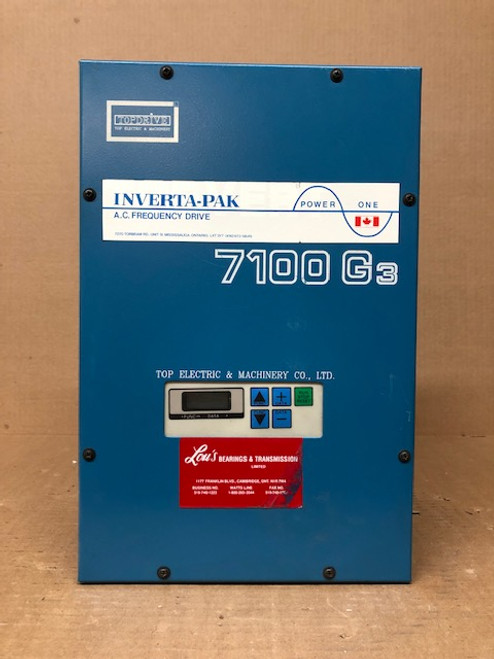 Power One 7100-575-1.5-60-12 575v 3ph 2hp AC Drive Power One 7100-575-1.5-60-12 575v 3ph 2hp AC Drive