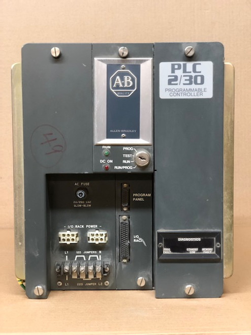Allen Bradley Programmable Controller PLC 2/30 Series A 1772-LP3 120/240V Allen Bradley Programmable Controller PLC 2/30 Series A 1772-LP3 120/240V