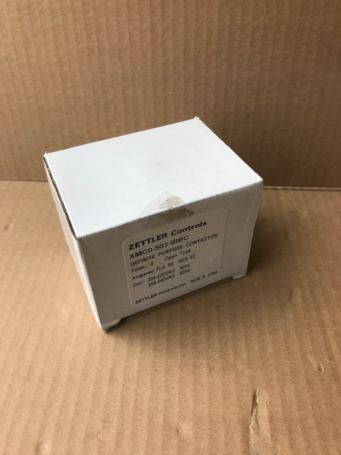 American Zettler XMC0-503-IBBC Definite Purpose Contactor 50a 208v/220vac Coil