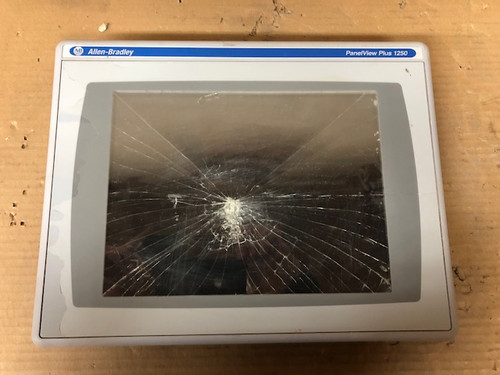 Allen Bradley 2711P-T15C4D9  PanelView Plus 1500 Touch/Enet/RS232 CRACKED GLASS Allen Bradley 2711P-T15C4D9  PanelView Plus 1500 Touch/Enet/RS232 CRACKED GLASS