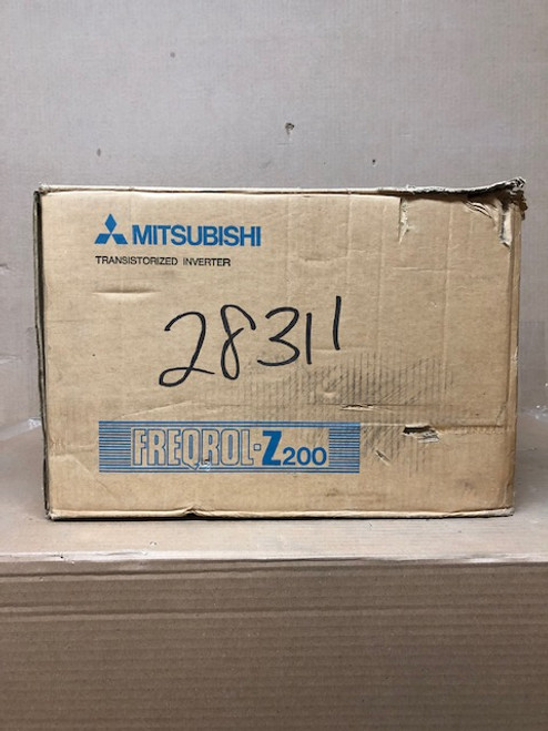 Mitsubishi FR-Z260-3.7K Freqrol-Z200 AC Drive 575V Class 5HP 6A Mitsubishi FR-Z260-3.7K Freqrol-Z200 AC Drive 575V Class 5HP 6A