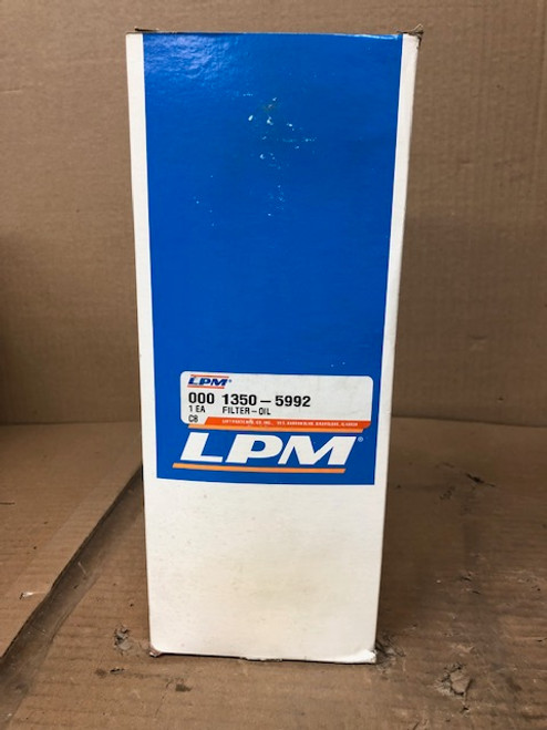 LPM Industries Oil Filter C8 000-1350-5992 BRAND NEW LPM Industries Oil Filter C8 000-1350-5992 BRAND NEW