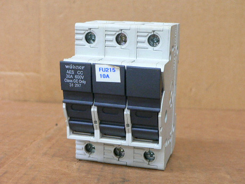 Wöhner AES CC 31 297 30A 600V Fuse Holder