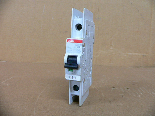ABB SU 201M-C10A 10A Circuit Breaker 1P 2CDS271337R0104 ABB SU 201M-C10A 10A Circuit Breaker 1P 2CDS271337R0104