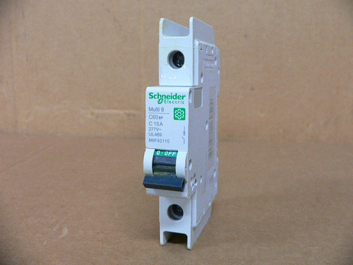 Schneider Electric Multi 9 C60 C15A Circuit Breaker 1 Pole Schneider Electric Multi 9 C60 C15A Circuit Breaker 1 Pole