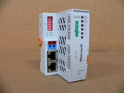 Wago 750-363 EtherNet/IP PLC Control Module Wago 750-363 EtherNet/IP PLC Control Module