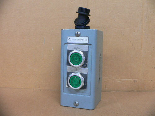 Allen Bradley 800H-2HZ Enclosure with 800H-AK1 Pushbutton Allen Bradley 800H-2HZ Enclosure with 800H-AK1 Pushbutton