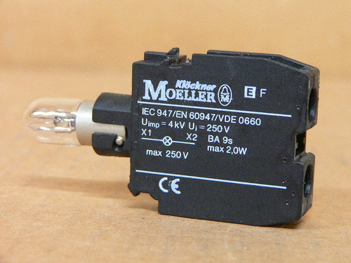 Moeller EF Light Lamp Contact Block Module 250V