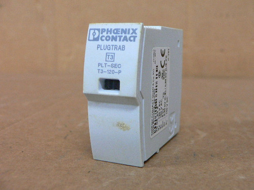 Phoenix Contact PLT-SEC-T3-120-P Surge Supressor Phoenix Contact PLT-SEC-T3-120-P Surge Supressor