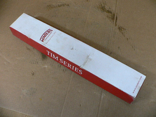 Winters TIM100 Dual Scale Aluminum Industrial Thermometer  9'' - 3/4'' NPT ADJ