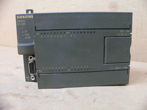 SIEMENS 6ES7214-1BD22-0XB0 SIMATIC S7-200 CPU 224 COMPACT UNIT AC POWER SUPPLY