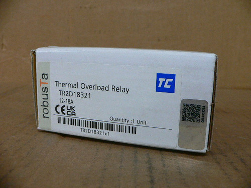 TC Electric Controls TR2D18321 Thermal Overload Relay 12-18A