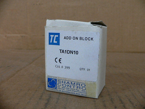 TC Electric Controls TA1DN10 Auxiliary Contact Bock